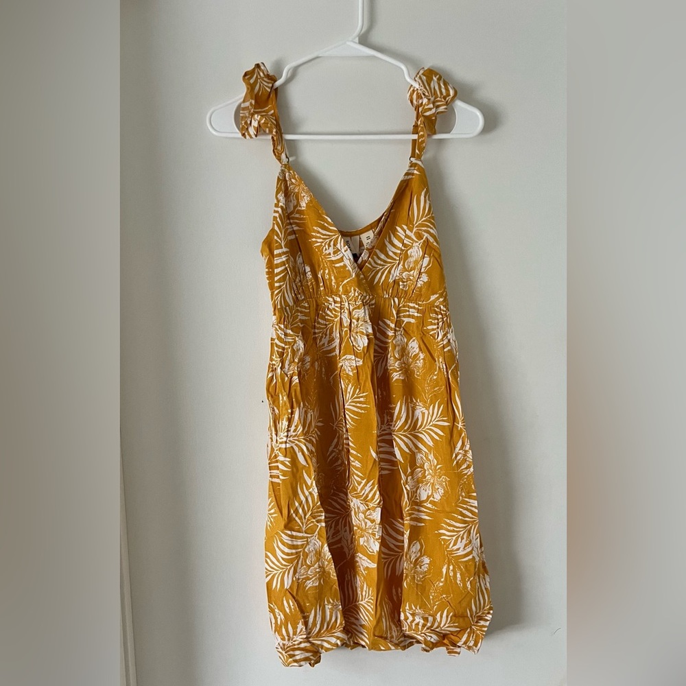 Brand New Roxy Yellow Sundress